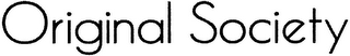 ORIGINAL SOCIETY logo