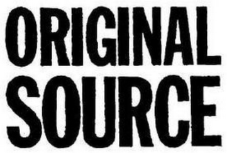 ORIGINAL SOURCE logo