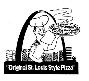 "ORIGINAL ST. LOUIS STYLE PIZZA" logo