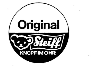 ORIGINAL STEIFF KNOPF IM OHR logo