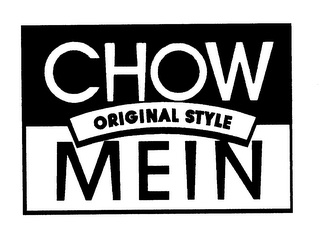 ORIGINAL STYLE CHOW MEIN logo