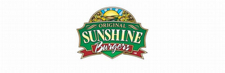 ORIGINAL SUNSHINE BURGERS logo