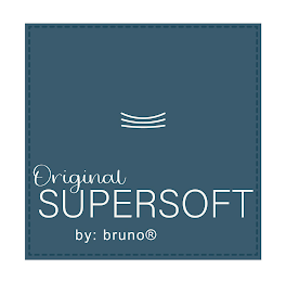 ORIGINAL SUPERSOFT BY: BRUNO logo