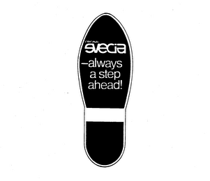 ORIGINAL SVECIA-ALWAYS A STEP AHEAD! logo