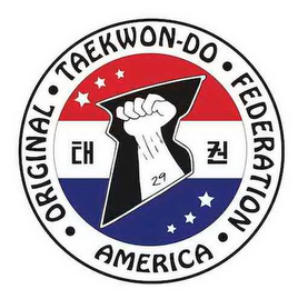 · ORIGINAL · TAEKWON-DO · FEDERATION · AMERICA 29 logo