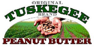 ORIGINAL TUSKEGEE BRAND PEANUT BUTTER logo