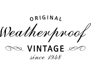 ORIGINAL WEATHERPROOF VINTAGE SINCE 1948 logo