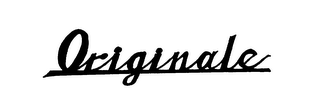 ORIGINALE logo