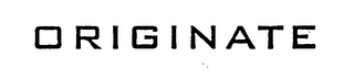ORIGINATE logo