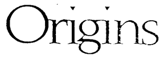 ORIGINS logo