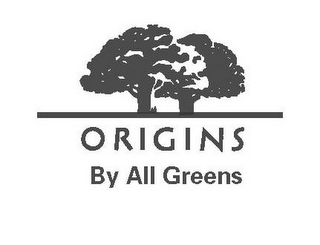 ORIGINS BY ALL GREENS logo
