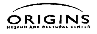 ORIGINS MUSEUM AND CULTURAL CENTER logo