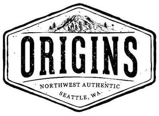 ORIGINS NORTHWEST AUTHENTIC SEATTLE, WA logo