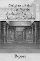 ORIGINS OF THE LOST POETIC ARCHIVES FROM AN UNKNOWN SCHOLAR B-POET logo