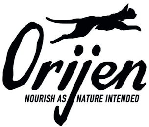 ORIJEN NOURISH AS NATURE INTENDED logo