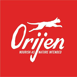 ORIJEN NOURISH AS NATURE INTENDED logo
