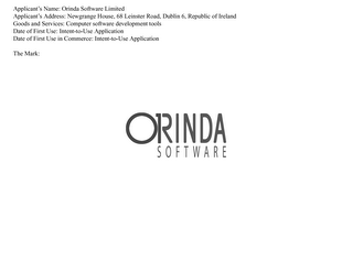 ORINDA SOFTWARE logo