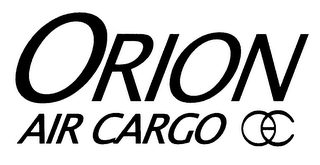 ORION AIR CARGO OAC logo