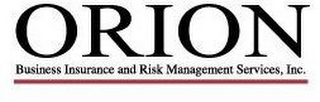 ORION BUSINESS INSURANCE AND RISK MANAGEMENT SERVICES, INC. logo