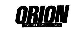 ORION FOOD SYSTEMS logo