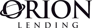 ORION LENDING logo
