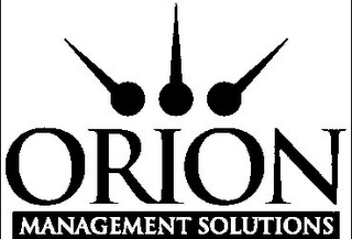 ORION MANAGEMENT SOLUTIONS logo
