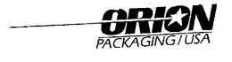 ORION PACKAGING/USA logo