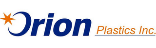ORION PLASTICS INC. logo