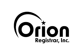ORION REGISTRAR, INC. logo