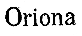 ORIONA logo