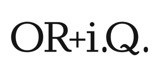 OR+I.Q. logo