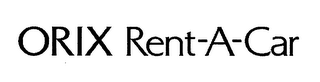 ORIX RENT-A-CAR logo