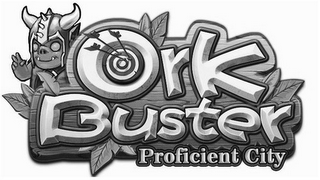 ORK BUSTER PROFICIENT CITY logo