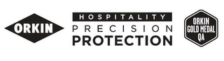 ORKIN HOSPITALITY PRECISION PROTECTION ORKIN GOLD MEDAL QA logo