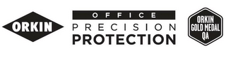 ORKIN OFFICE PRECISION PROTECTION ORKIN GOLD MEDAL QA logo