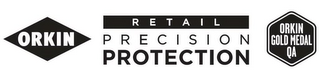 ORKIN RETAIL PRECISION PROTECTION ORKIN GOLD MEDAL QA logo