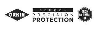 ORKIN SCHOOL PRECISION PROTECTION ORKIN GOLD MEDAL QA logo