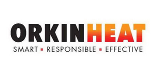 ORKINHEAT SMART RESPONSIBLE EFFECTIVE logo