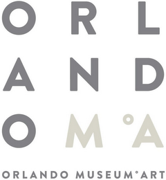 ORL AND OMA ORLANDO MUSEUM O ART logo