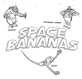 ORLANDO PROFESSOR CARMINE SPACE BANANAS WOODY logo