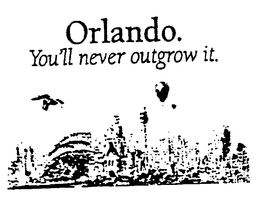 ORLANDO YOU'LL NEVER OUTGROW IT logo