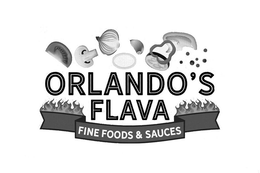 ORLANDO'S FLAVA FINE FOODS & SAUCES logo