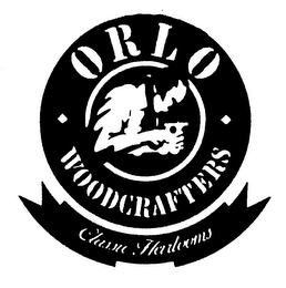 ORLO WOODCRAFTERS CLASSIC HEIRLOOMS logo