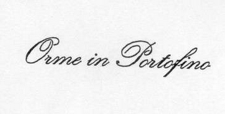 ORME IN PORTOFINO logo
