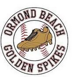 ORMOND BEACH GOLDEN SPIKES logo