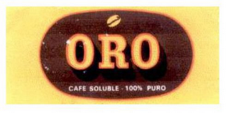 ORO CAFE SOLUBLE - 100% PURO logo