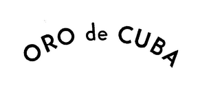 ORO DE CUBA logo