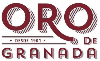 ORO DE GRANADA DESDE 1901 logo