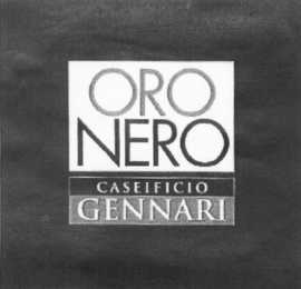 ORO NERO CASEIFICIO GENNARI logo