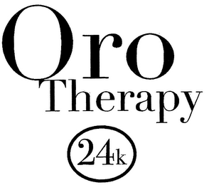 ORO THERAPY 24K logo
